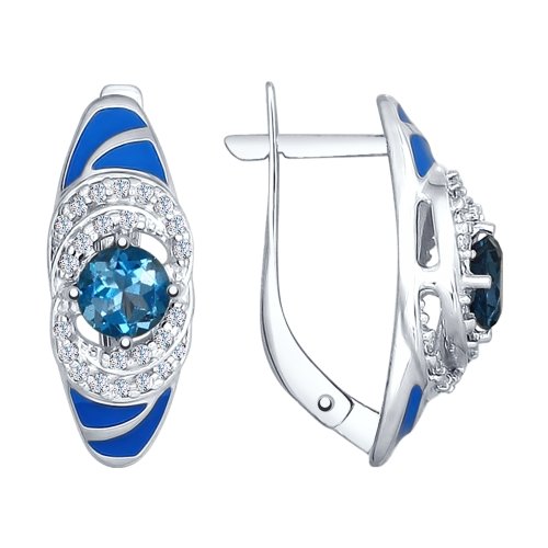 Серьги из серебра 92021558