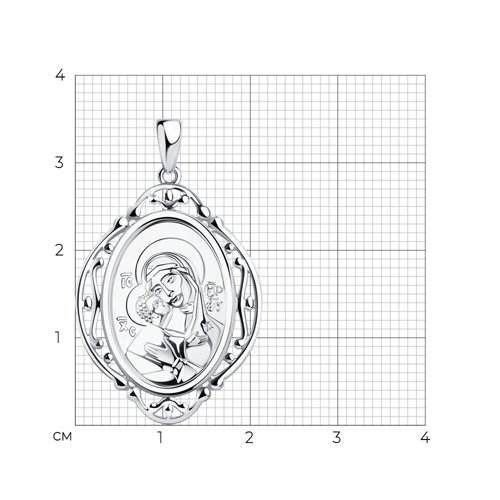 Икона из серебра 94-130-00862-1