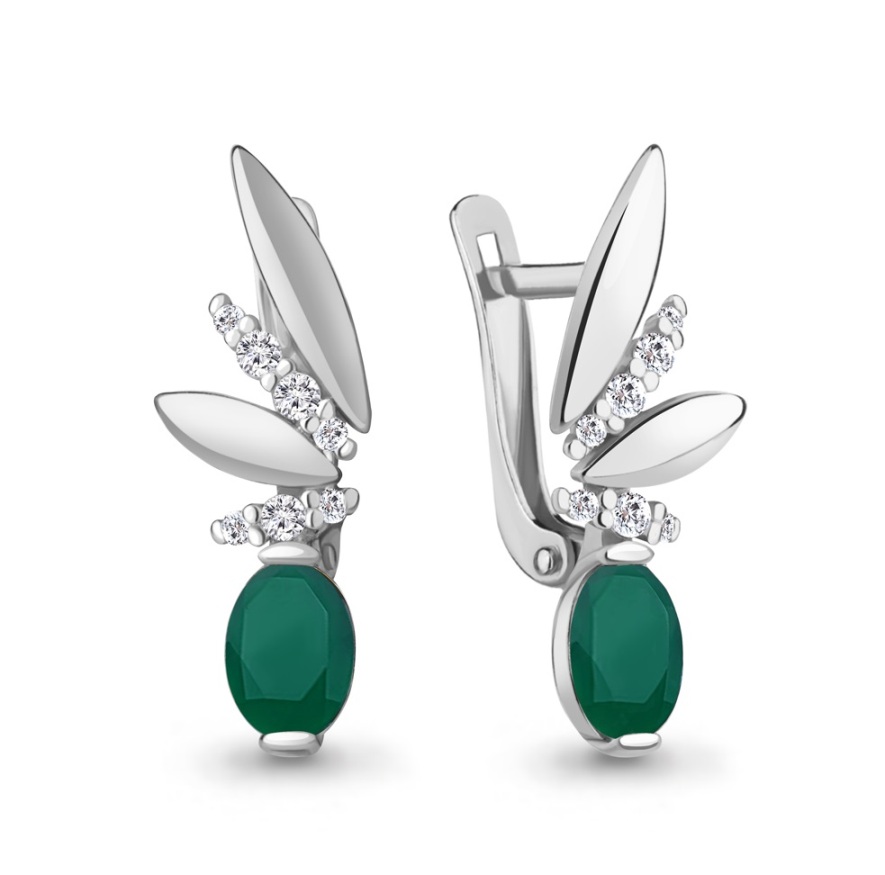 Серьги из серебра 4795109А