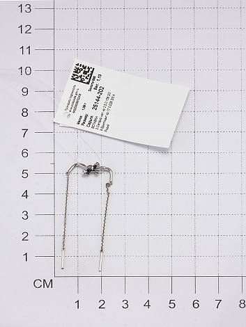 Серьги из золота 25144-202