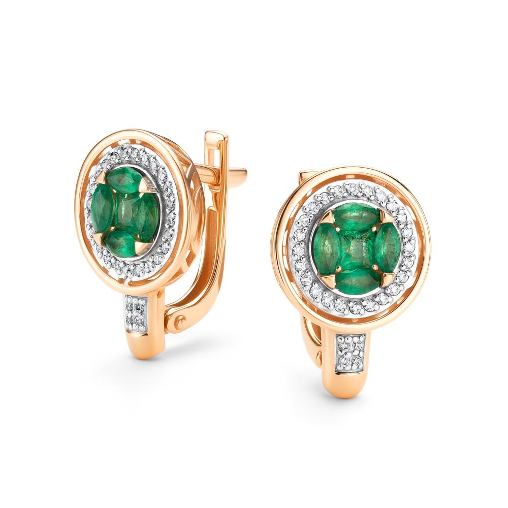 Серьги из золота 26143-101
