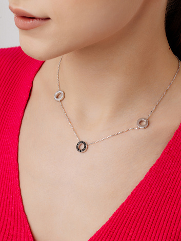 Колье из серебра 06-2946/КЦ10-17