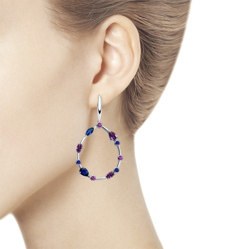 Серьги из серебра 94023565