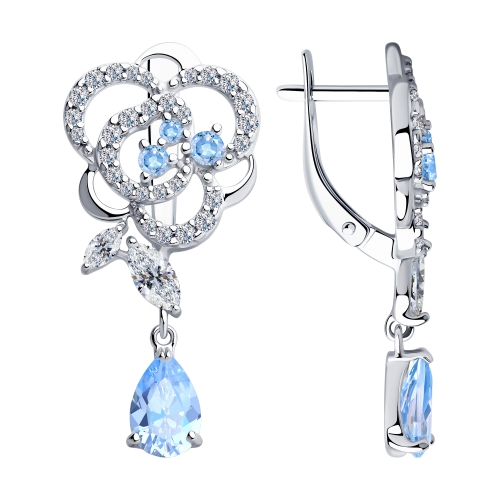 Серьги из серебра 94023572