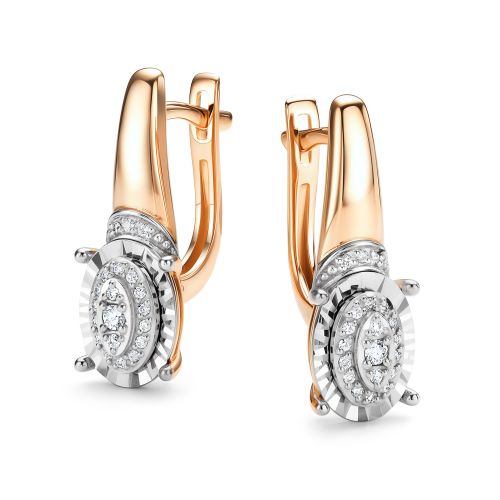 Серьги из золота 25745-100