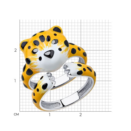 Кольцо из серебра 94013532