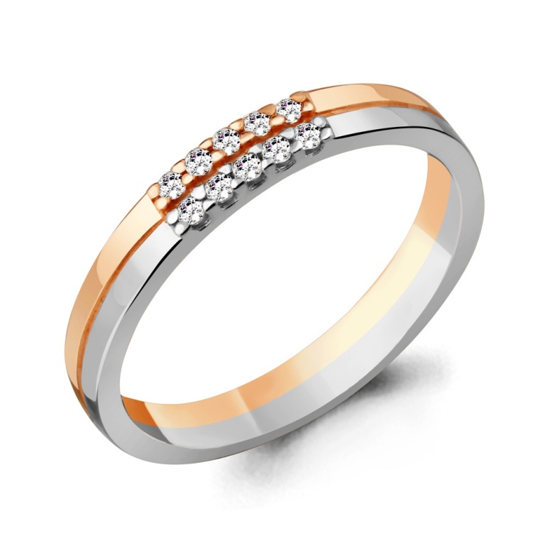 Кольцо из красного золота 585 пробы 63501А