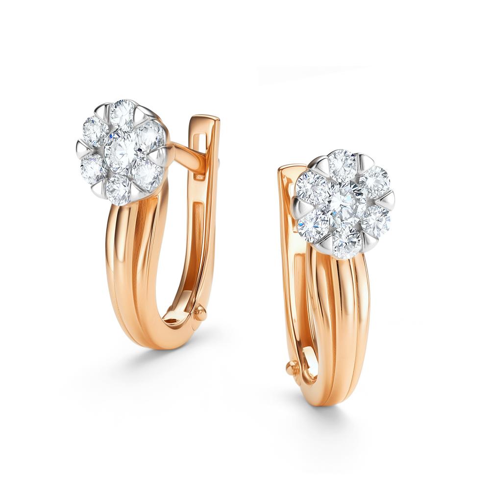 Серьги из золота 26291-100