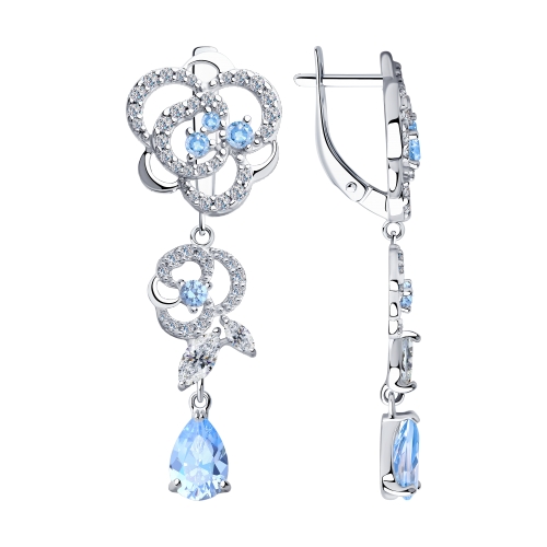 Серьги из серебра 94023697