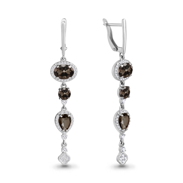 Серьги из серебра 4705801А