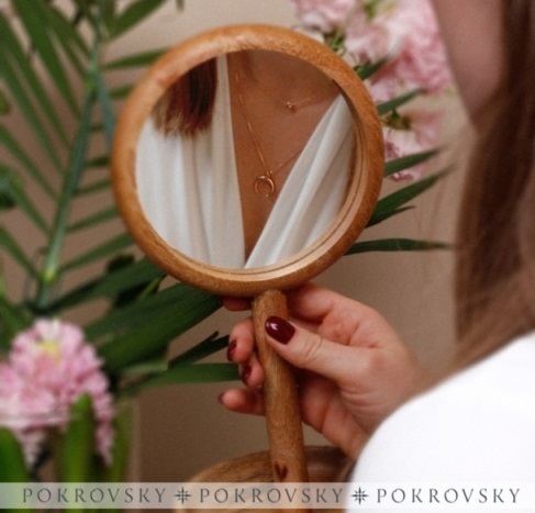 Колье из красного золота 585 пробы 0320378-00240