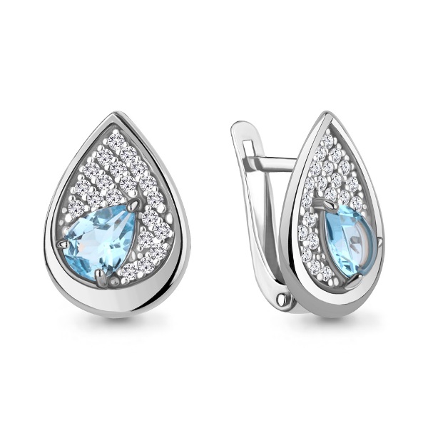 Серьги из серебра 4789005А