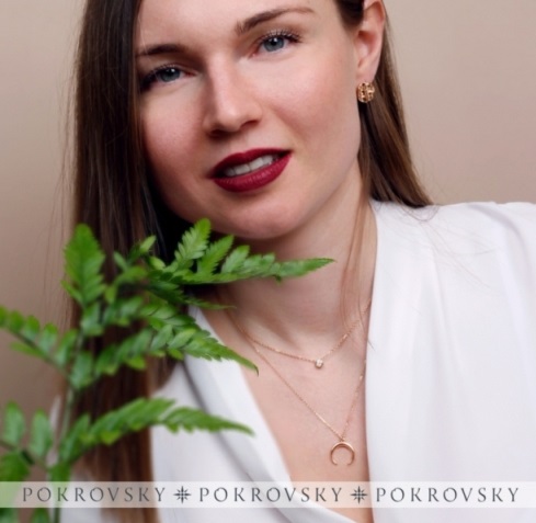 Колье из красного золота 585 пробы 0320378-00240