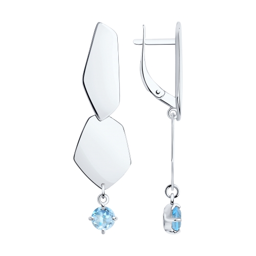 Серьги из серебра 92022328