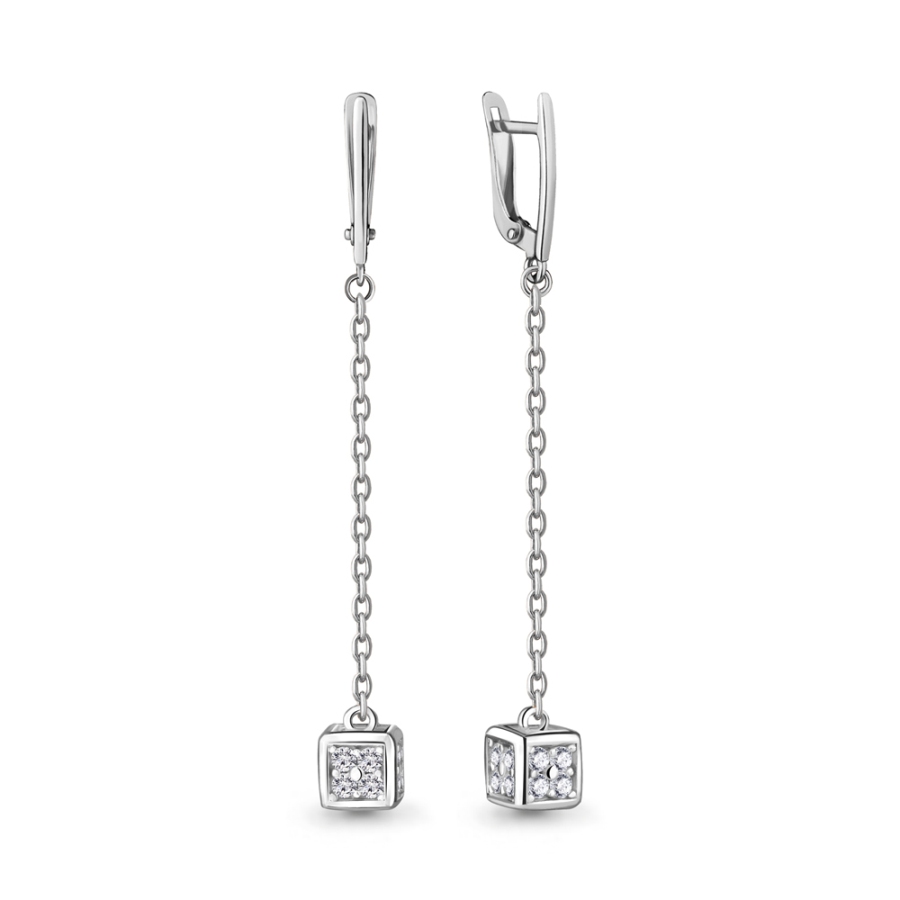 Серьги из серебра 48005А