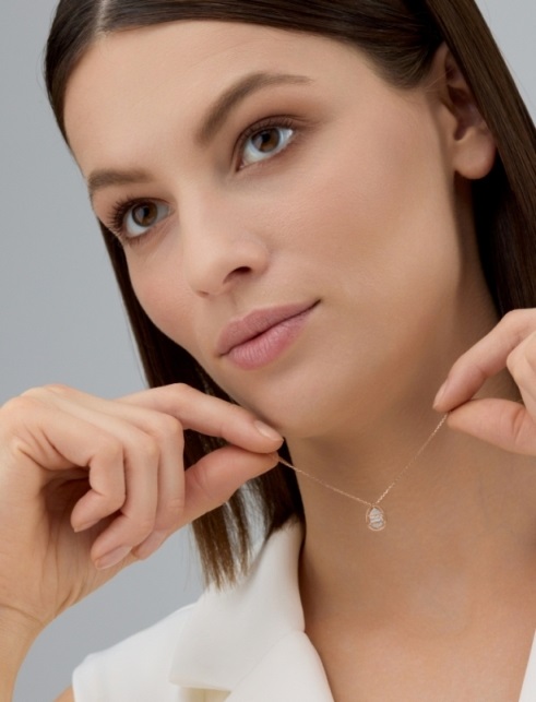 Подвеска из золота 585 пробы 36000-100 с бриллиантами