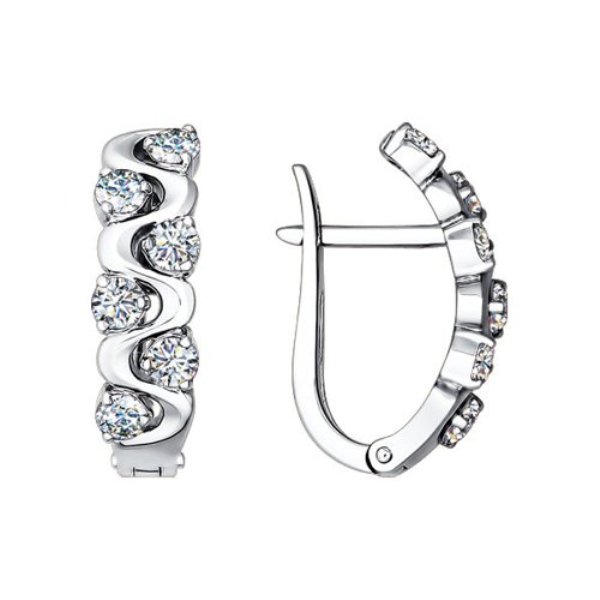 Серьги из золота 1020058
