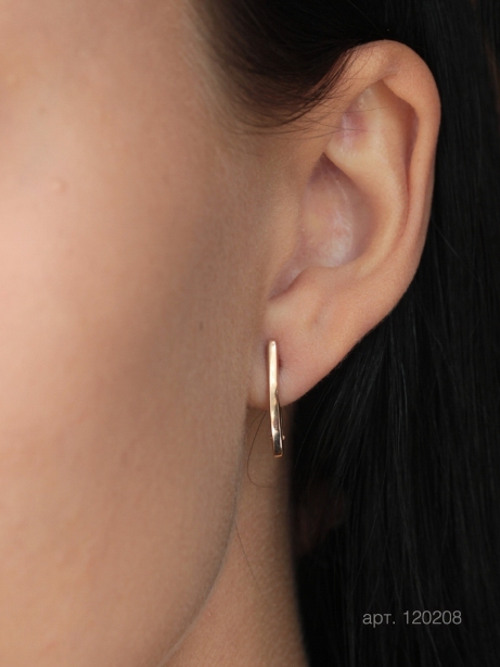 Серьги из золота 120208