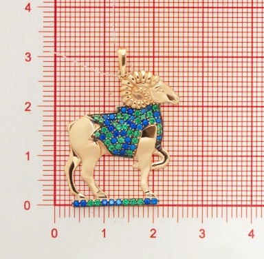 Подвеска из золота 0900665-00350