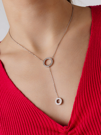 Колье из серебра 06-2948/КЦ10-17
