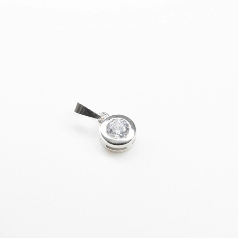 Подвеска из родированого серебра 925 пробы с5.02.01.00