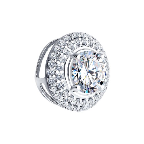 Подвеска из родированого серебра 925 пробы 94030733