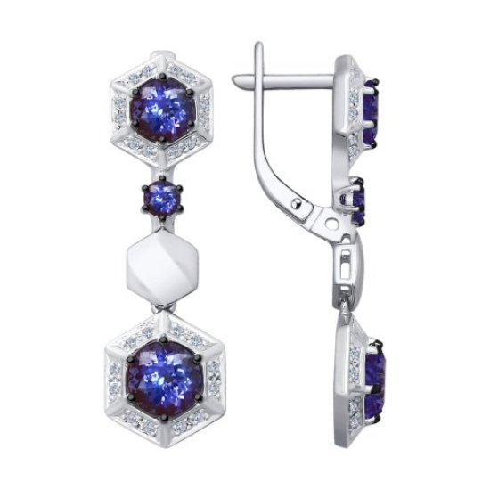 Серьги из золота 6024060