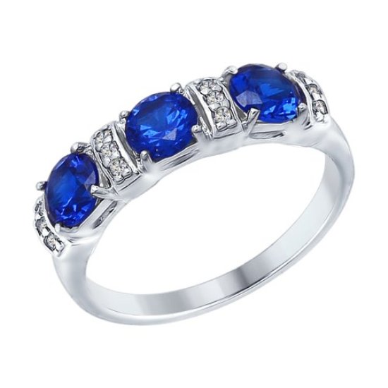 Кольцо из серебра 94012397