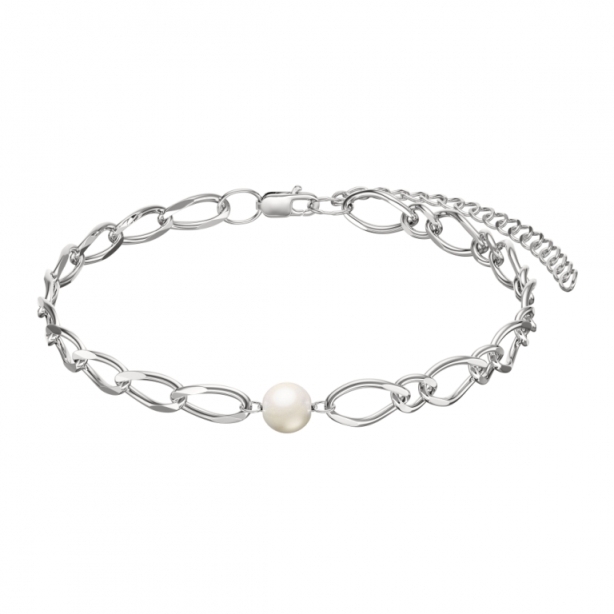 Браслет из родированого серебра 925 пробы НБ22-1893К9-3 д. 1,2