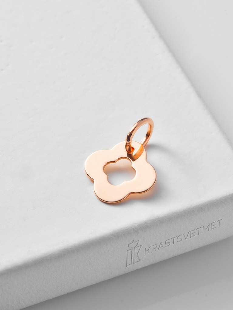 Подвеска из красного золота 585 пробы НП12-1477