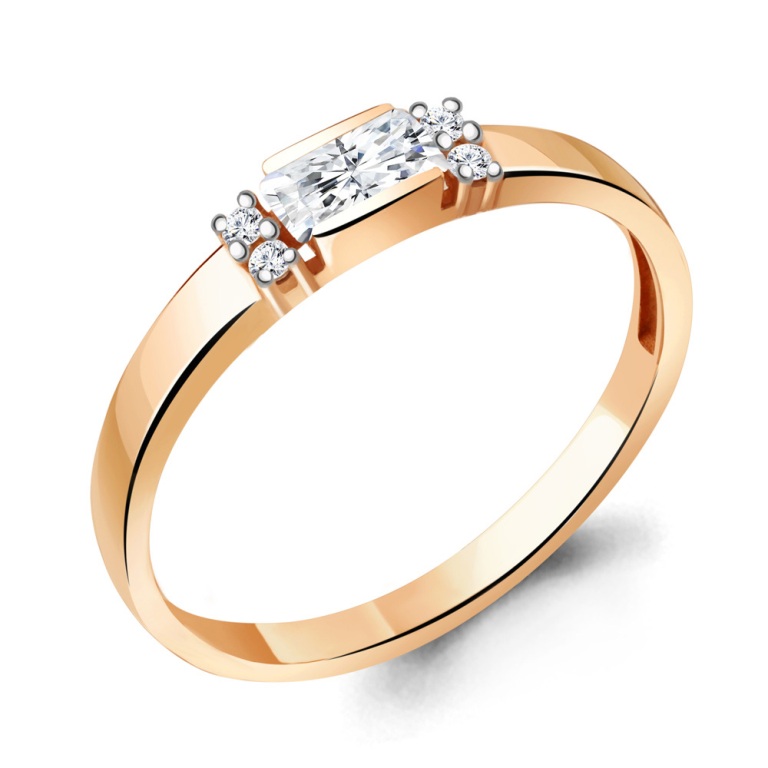 Кольцо из красного золота 585 пробы 68697