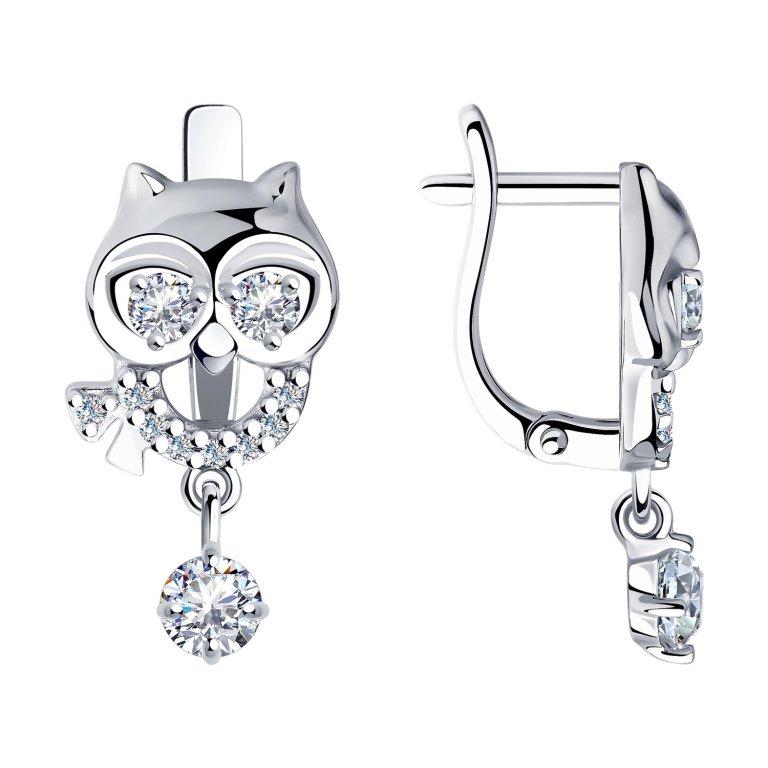 Серьги из серебра 94023721