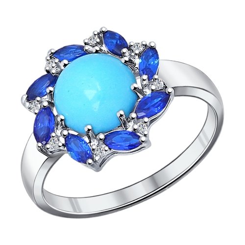 Кольцо из серебра 94011824