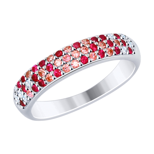 Кольцо из серебра 94012474