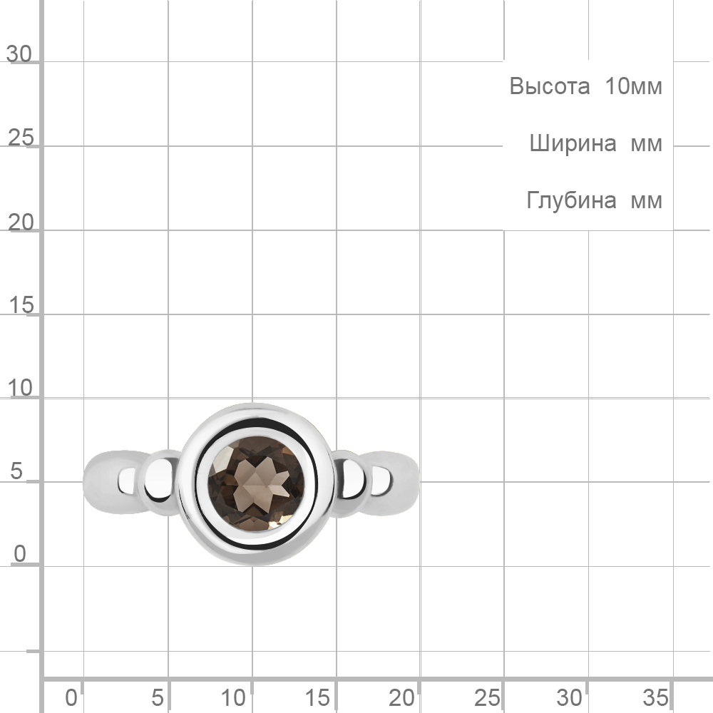 Кольцо из серебра 6956601