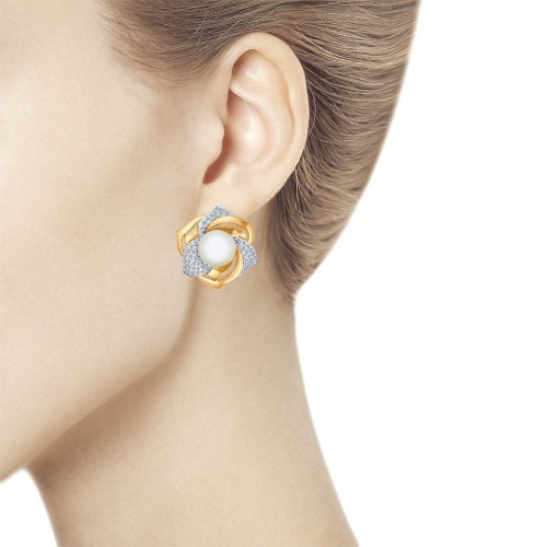 Серьги из золота 792030
