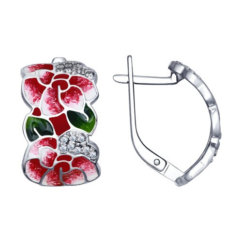 Серьги из серебра 94022472