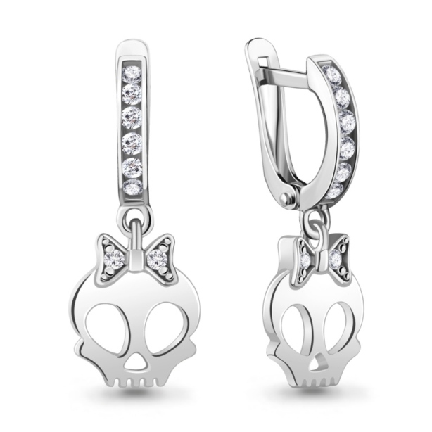 Серьги из серебра 48692А