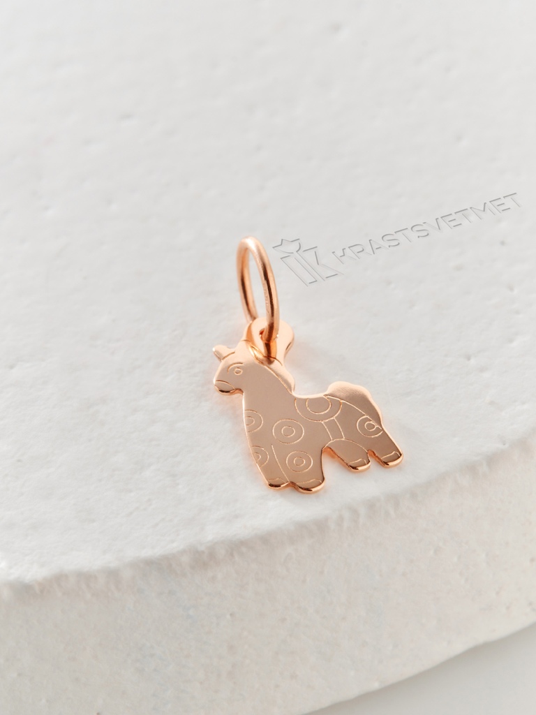 Подвеска из красного золота 585 пробы НП12-1496