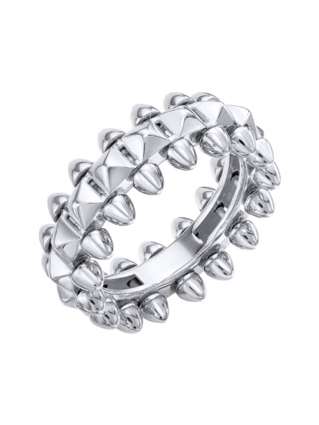 Кольцо из родированого серебра 925 пробы с110962