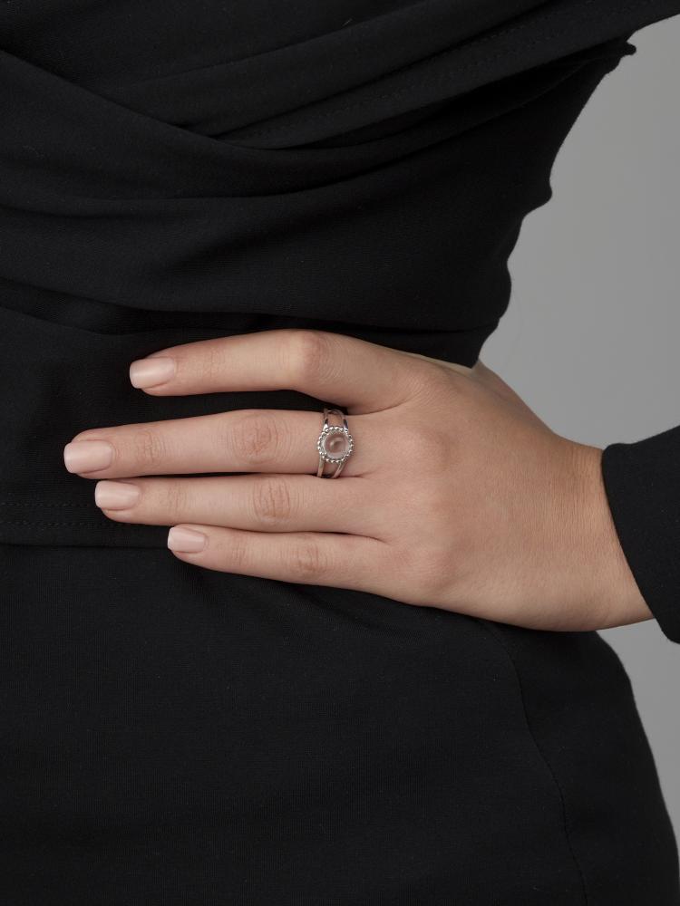 Кольцо из серебра 01-4823/00ГХ-00