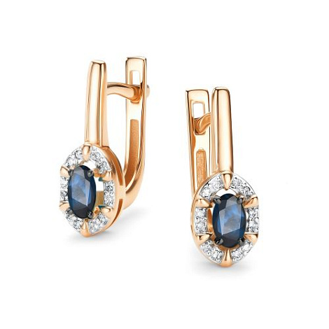 Серьги из золота 26222-102