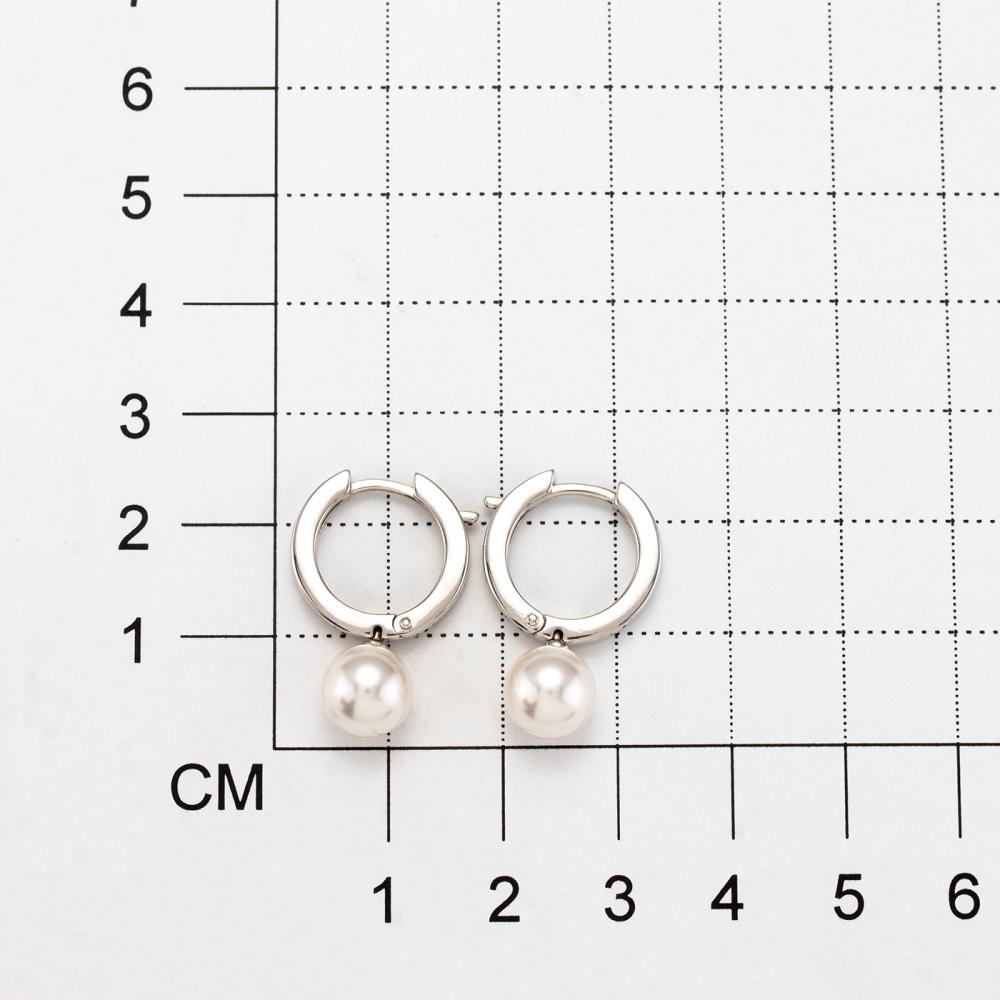 Серьги из серебра 02-3066/0ЖСВ-00