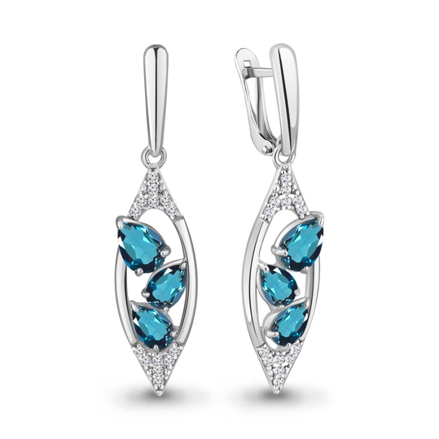 Серьги из серебра 4782908А