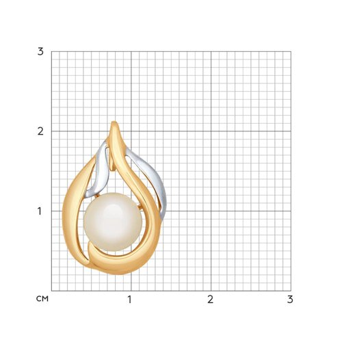 Подвеска из золота 585 пробы 793013