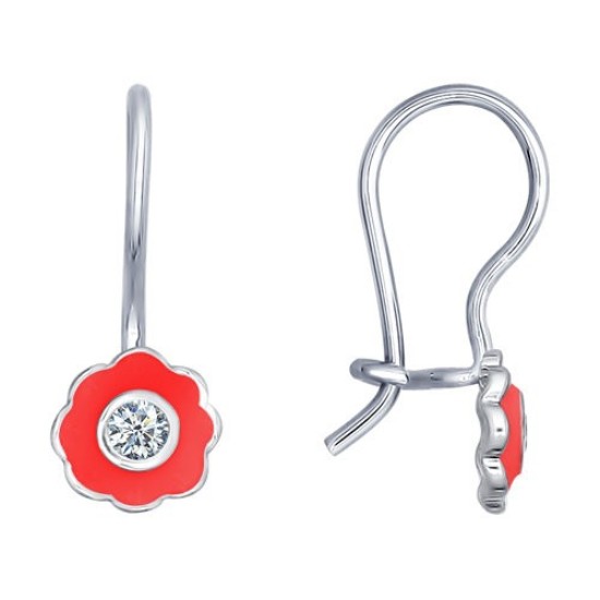 Серьги из серебра 94021637