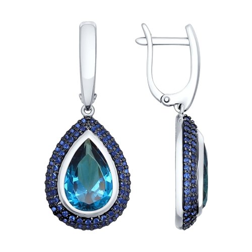 Серьги из серебра 92021467