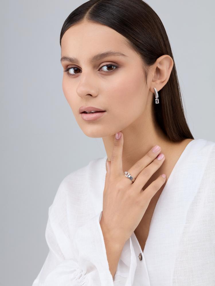 Кольцо из серебра 01-4421/00ГХ-00