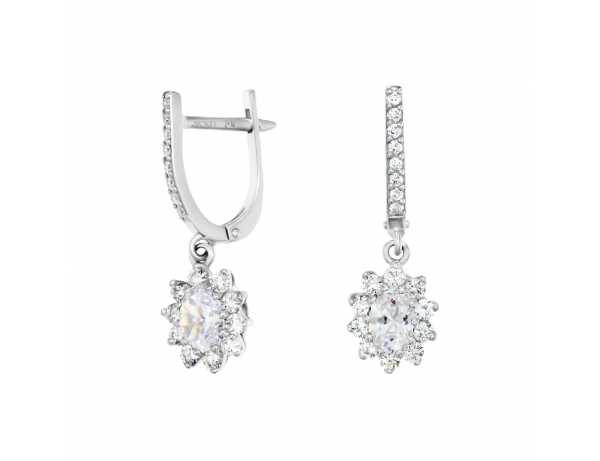 Серьги из серебра 2100258-00775