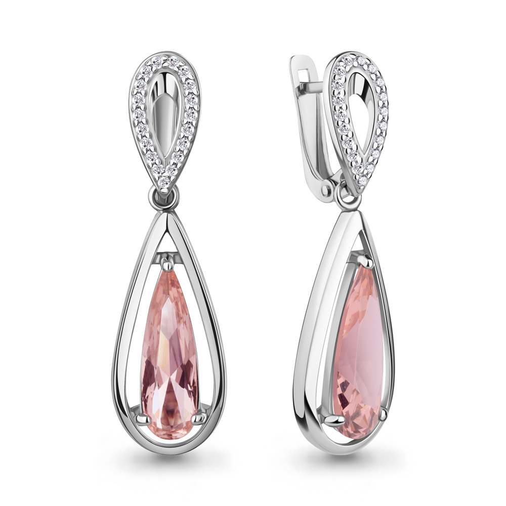 Серьги из серебра 45003090А